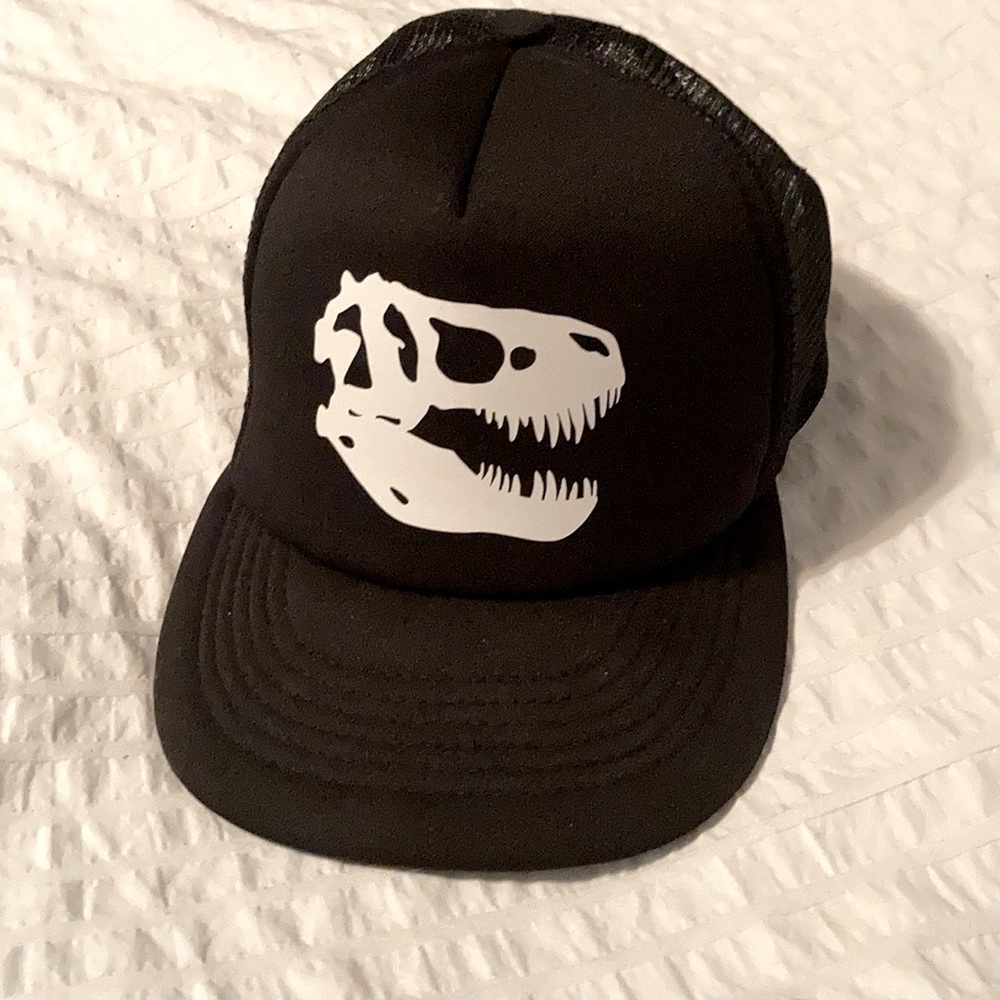 Dinosaur trucker hat